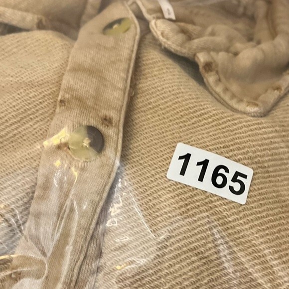 Free People Distressed Shirt Dress Size Small - Picture 16 of 16